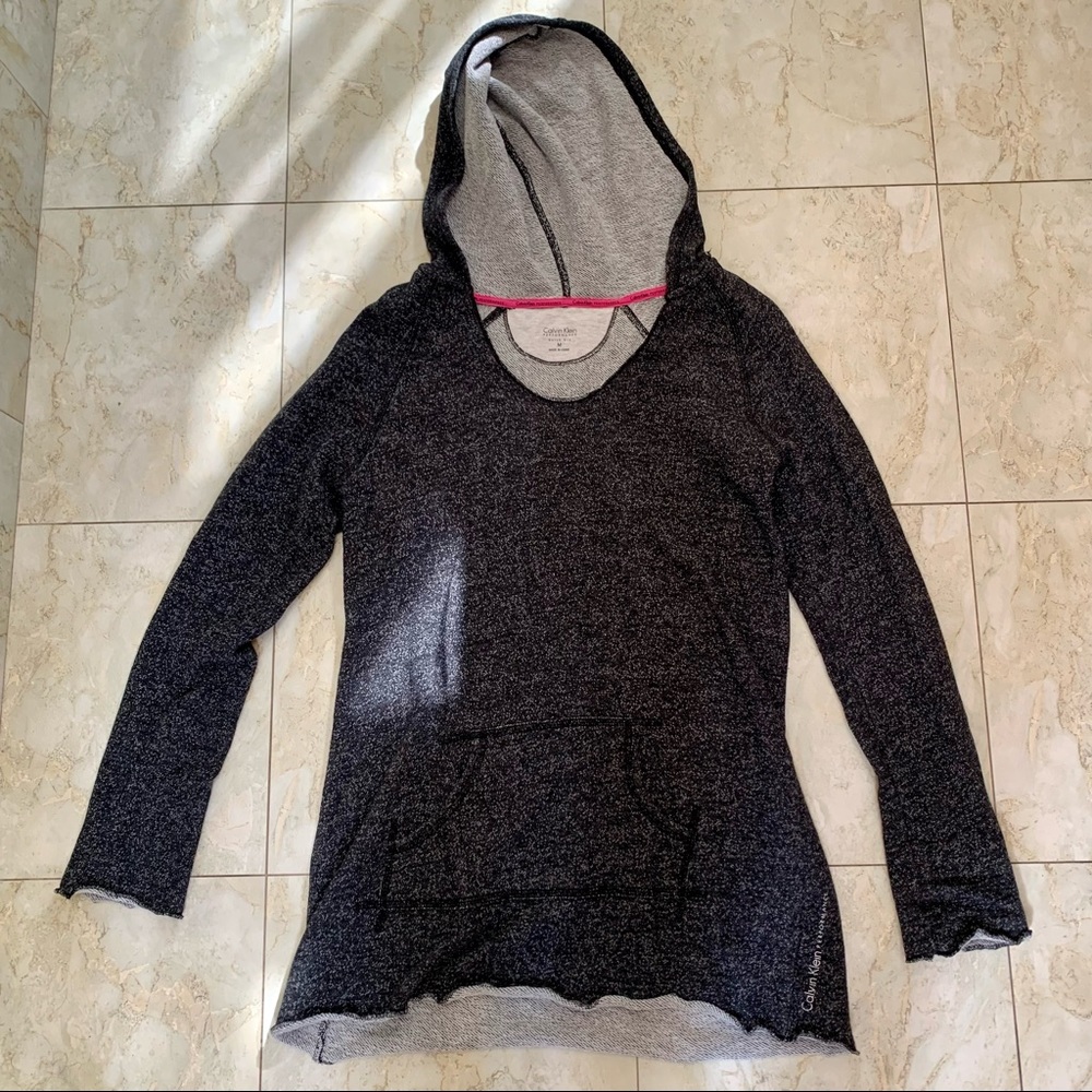 Calvin Klein Performance Quick Dry Women's Long Sleeve Top With Hood Size M